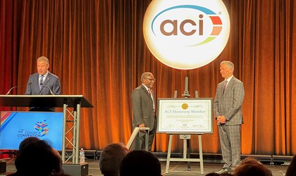 Claude Bedard Named Honorary Member of the American Concrete Institute
